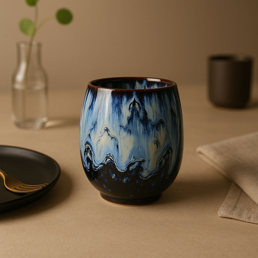KOOZI Japanese Tea Cup Van Gogh