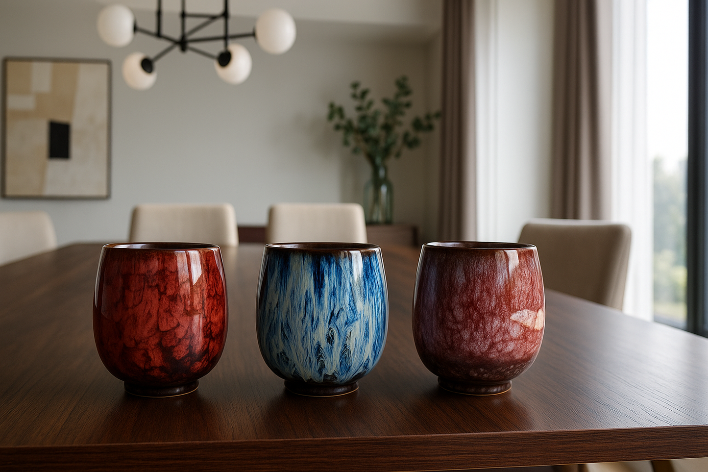 Japanese Tea Cup Set (Tall)