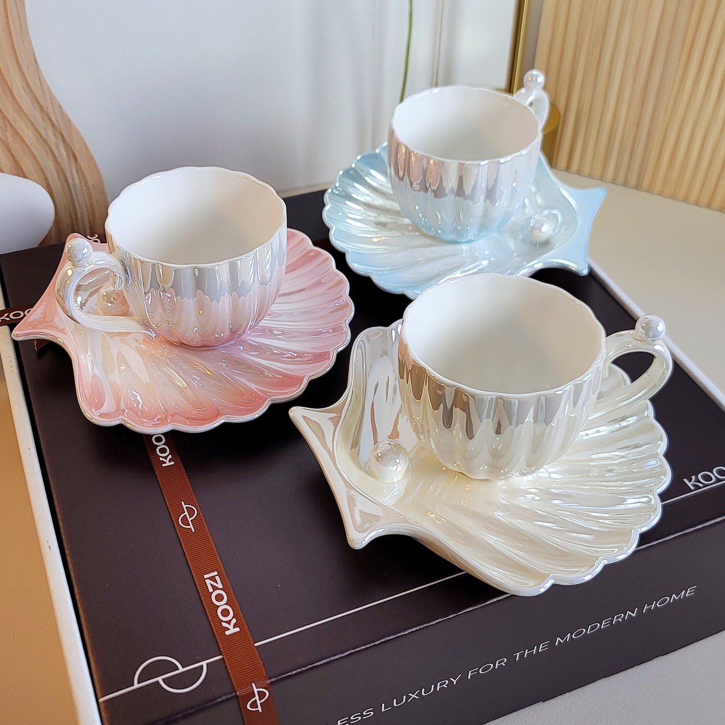 Mermaid Tea Cup Set