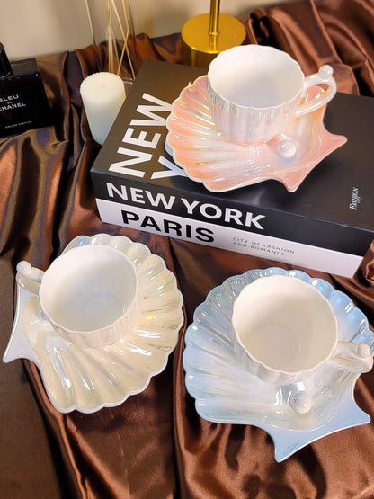 Mermaid Tea Cup Set