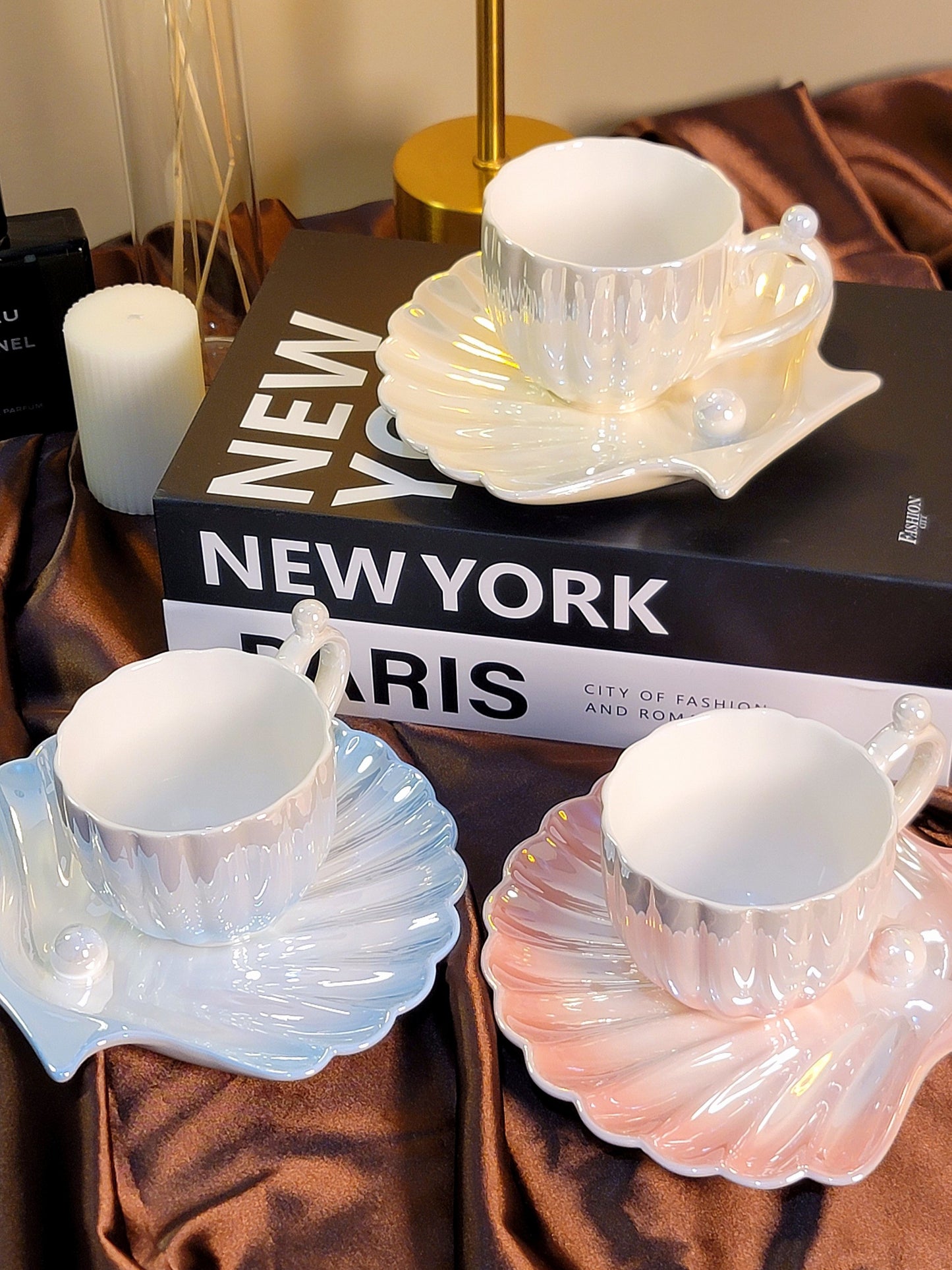 Mermaid Tea Cup Set